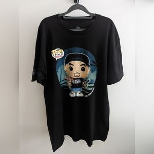 Gabriel Iglesias I'm Not Fat... I'm Fluffy Funko Pop T-shirt Size L NWOT